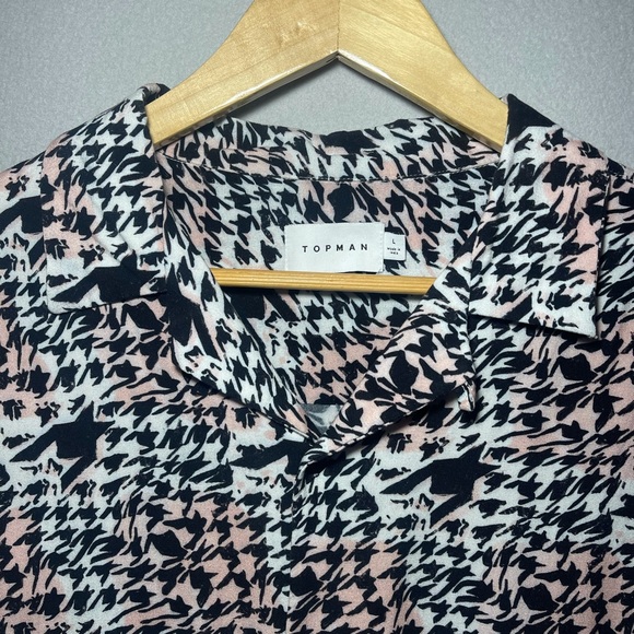 Topman L casual button up. - Picture 2 of 3